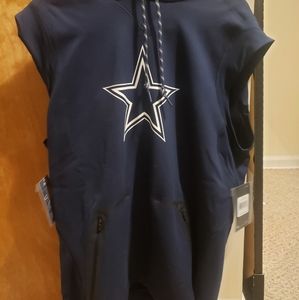 NWT Dallas cowboys therma sleeveless hoodie